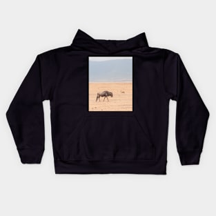 Wildebeest (Ngorogoro Crater) #1 Kids Hoodie